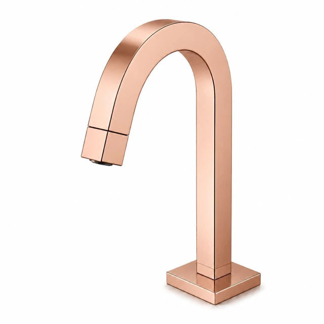 Torneira Quadra Curved - Baixa - Rose Gold