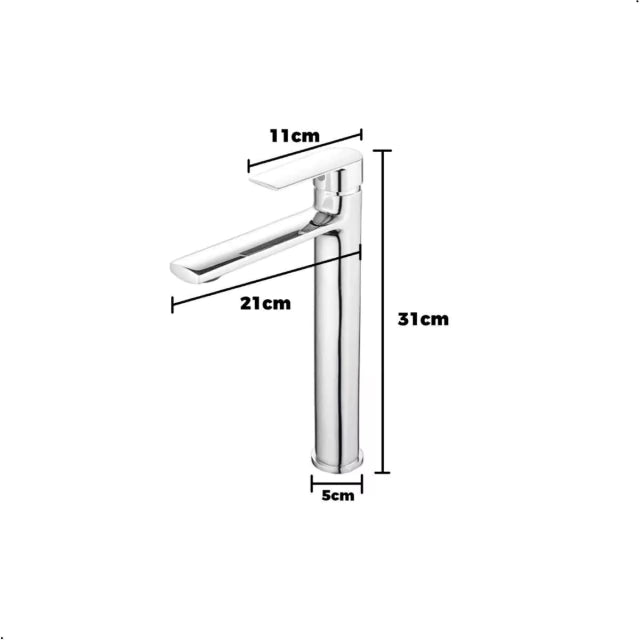 Torneira monocomando Linea Alta - Cromada