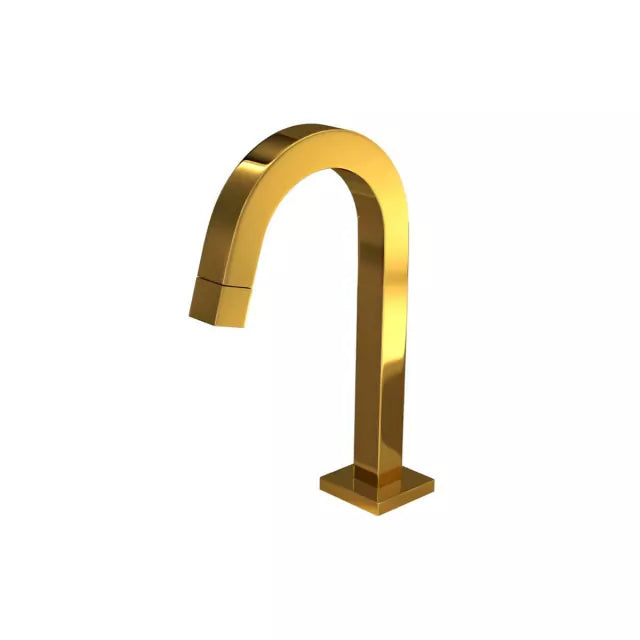 Torneira Curved Dourada- baixa