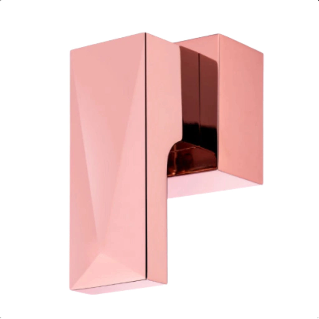 Acabamento de Registro Alavanca Safira em metal 1.1/2 - Rose Gold