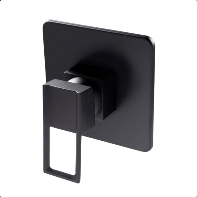 Acabamento de Registro Monocomando Compatível com base Deca Roma - Preto