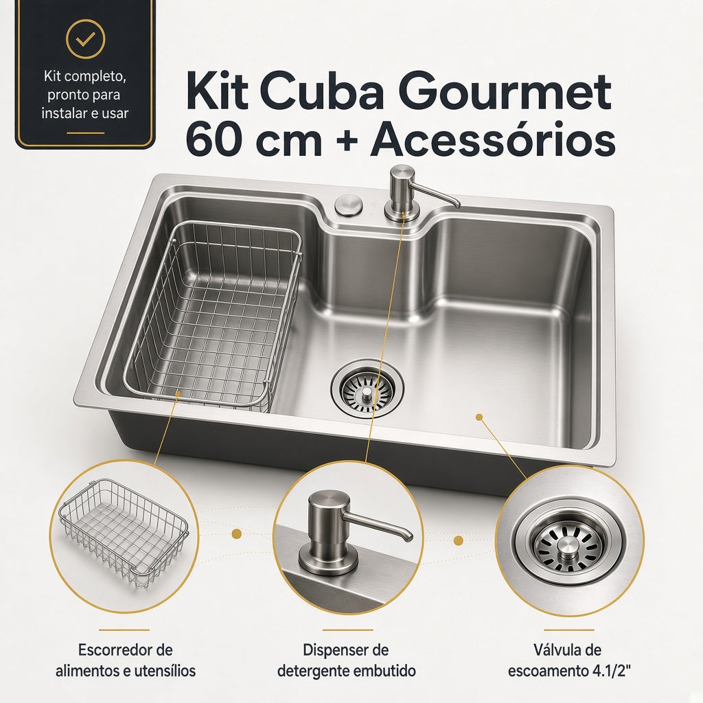 Cuba Gourmet 60x42 - Escovada