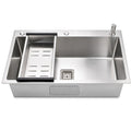 Cuba retangular gourmet 78cm - Escovada