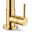 Torneira monocomando Gourmet Mola 2 saidas - Dourado