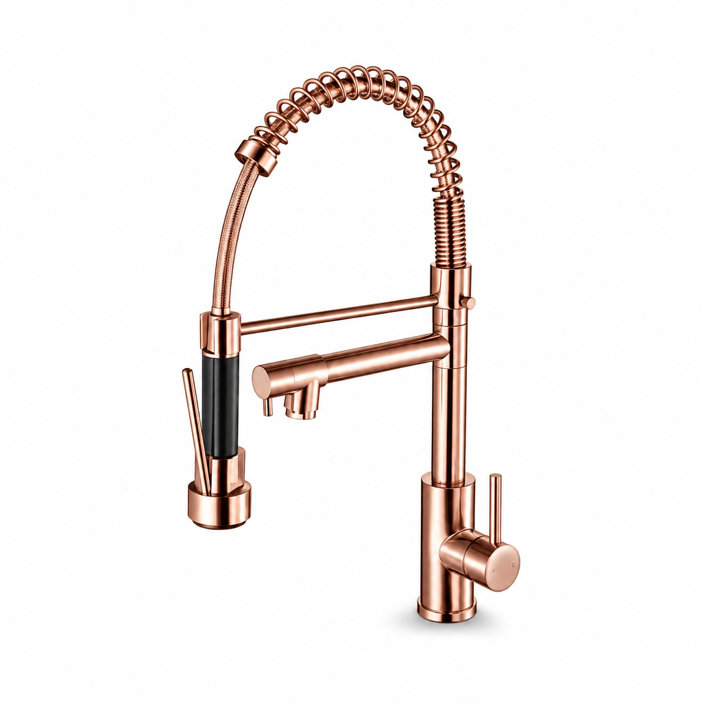 Torneira monocomando Gourmet Mola 2 saidas - Rose Gold