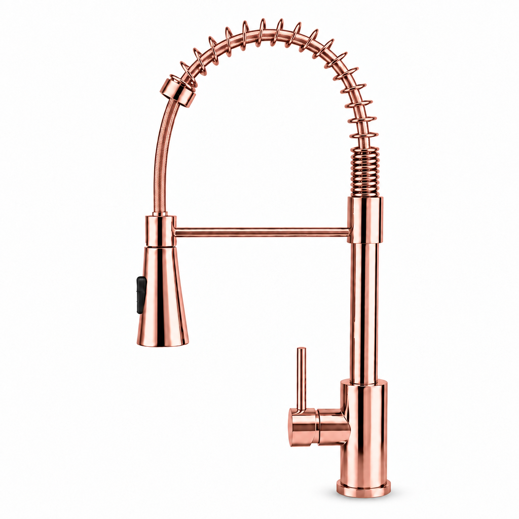 Torneira Monocomando Mola 1 saída - Rose Gold
