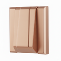 Acabamento de descarga Veneza - Rose Gold