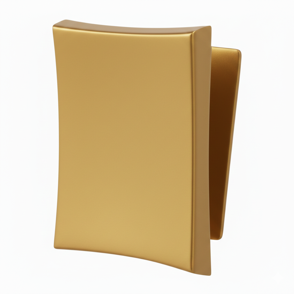 Acabamento de descarga Paris - Dourado