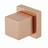 Acabamento de registro 1/2 ou 3/4 CUBIC - Rose Gold