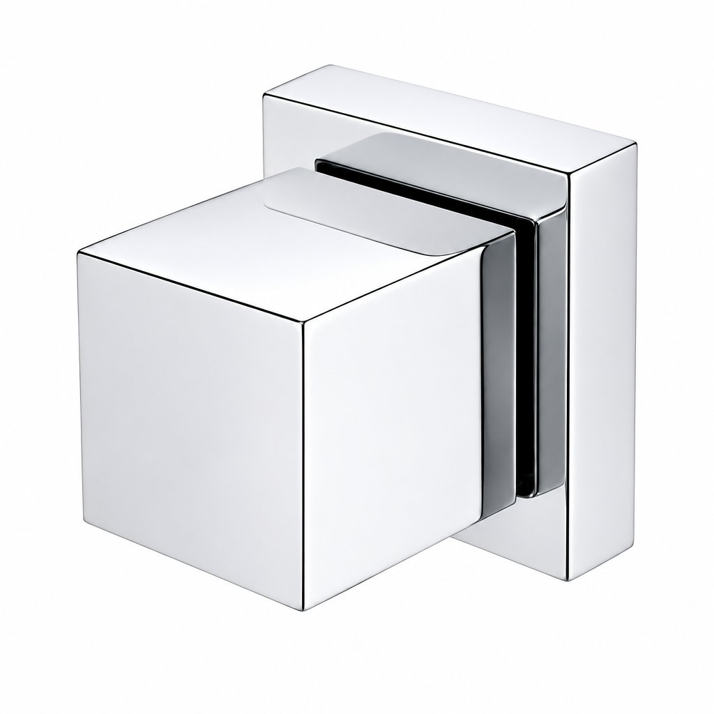 Acabamento para registro quadrado 1/2 ou 3/4 CUBIC