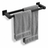 Kit de acessório Inox Squadra 4 Peças - Preto