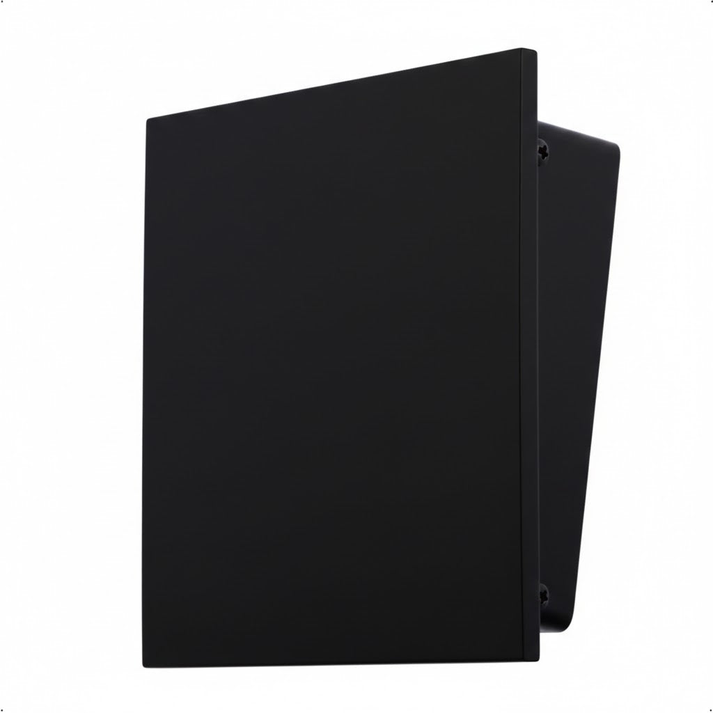 Acabamento de descarga Quadra - PRETO